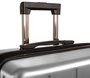 Средний чемодан Heys SpinLite на 60/80 л весом 4,1 кг из поликарбоната Серебристый