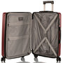 Средний чемодан Heys SpinLite на 60/80 л весом 4,1 кг из поликарбоната Бордовый