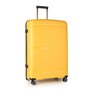 Велика валіза SnowBall на 105 л вагою 3,6 кг з поліпропілену Жовтий