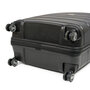 Большой чемодан Travelite Paklite Mailand Deluxe на 102 л весом 4,6 кг из полипропилена Черный