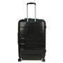 Велика валіза Travelite Paklite Mailand Deluxe на 102 л вагою 4,6 кг із поліпропілену Чорний