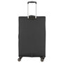 Большой чемодан Travelite Miigo из ткани (полиэстер) на 102/115 л весом 3,5 кг Черный