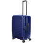 Середня валіза з полікарбонату Lojel Cubo на V4 70/77 вагою 3,9 кг Синій