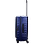 Средний чемодан из поликарбоната Lojel Cubo V4 на 70/77 весом 3,9 кг Синий