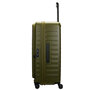 Большой чемодан Lojel Cubo V4 из поликарбоната на 120/130 л Хаки