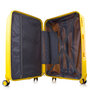 Большой чемодан VIF Denver на 97 л весом 4 кг из полипропилена Желтый
