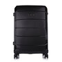 Средний чемодан VIF Denver на 64 л из полипропилена весом 3,4 кг Черный