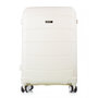 Средний чемодан VIF Denver на 64 л из полипропилена весом 3,4 кг Белый