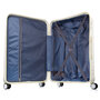 Средний чемодан VIF Denver на 64 л из полипропилена весом 3,4 кг Белый