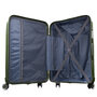 Средний чемодан VIF Denver на 64 л из полипропилена весом 3,4 кг Зеленый