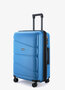 Средний чемодан V&amp;V Travel Peace на 85/97 л из полипропилена Синий