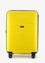 Чемодан ручная кладь V&amp;V Travel Peace на 40 л весом 2,5 кг из полипропилена Желтый