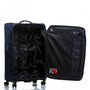 Большой тканевый чемодан V&amp;V Travel Volunteer на 96 л весом 3,6 кг Синий