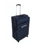 Большой тканевый чемодан V&amp;V Travel Volunteer на 96 л весом 3,6 кг Синий