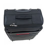 Средний тканевый чемодан V&amp;V Travel Volunteer на 68 л весом 3,1 кг Черный