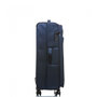 Средний тканевый чемодан V&amp;V Travel Volunteer на 68 л весом 3,1 кг Синий