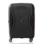 Средний чемодан V&amp;V Travel TIFFANY на 85/97 л весом 3,2 кг из полипропилена Черный
