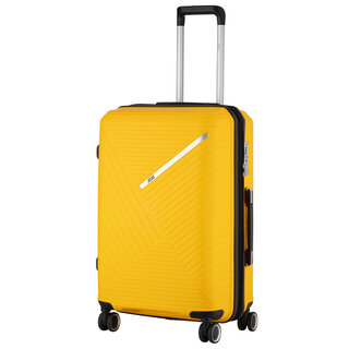 Середня валіза 2E SIGMA з поліпропілену на 61/68 л вагою 3,3 кг Жовтий