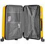 Средний чемодан 2E SIGMA из полипропилена на 61/68 л весом 3,3 кг Желтый