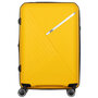 Середня валіза 2E SIGMA з поліпропілену на 61/68 л вагою 3,3 кг Жовтий
