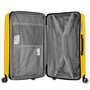 Комплект чемоданов из полипропилена 2E SIGMA Желтый