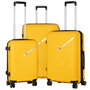 Комплект валізи з поліпропілену 2E SIGMA Жовтий