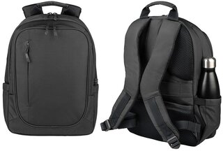 Городской рюкзак Tucano Bizip на 11 л с отделом для ноутбука и планшета Черный