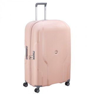 Велика валіза Delsey Clavel на 107 л вагою 3,85 кг з поліпропілену Рожевий