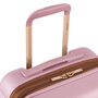 Очень большой чемодан Delsey Freestyle с расширительной молнией на 132/144 л из поликарбоната Розовый