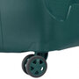 Велика валіза Delsey Moncey на 112 л вагою 4,9 кг з поліпропілену Зелений