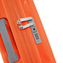 Средний чемодан Delsey Clavel на 83 л весом 3,5 кг с расширительной молнией из полипропилена Оранжевый