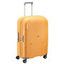 Середня валіза Delsey Clavel на 83 л вагою 3,5 кг з розширювальною блискавкою з поліпропілену Жовтий
