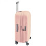 Середня валіза Delsey Clavel на 83 л вагою 3,5 кг з розширювальною блискавкою з поліпропілену Рожевий