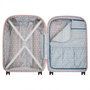 Средний чемодан Delsey Clavel на 83 л весом 3,5 кг с расширительной молнией из полипропилена Розовый