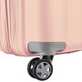 Середня валіза Delsey Clavel на 83 л вагою 3,5 кг з розширювальною блискавкою з поліпропілену Рожевий
