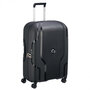 Средний чемодан Delsey Clavel на 83 л весом 3,5 кг с расширительной молнией из полипропилена Черный
