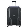 Средний чемодан Delsey Clavel на 83 л весом 3,5 кг с расширительной молнией из полипропилена Черный