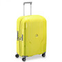 Средний чемодан Delsey Clavel на 83 л весом 3,5 кг с расширительной молнией из полипропилена Лайм