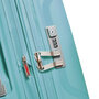 Средний чемодан Delsey Clavel на 83 л весом 3,5 кг с расширительной молнией из полипропилена Голубой