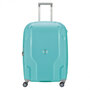 Середня валіза Delsey Clavel на 83 л вагою 3,5 кг з розширювальною блискавкою з поліпропілену Блакитний