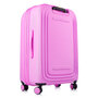 Велика валіза Mandarina Duck LOGODUCK на 103 з розширенням з полікарбонату Рожевий