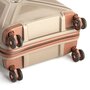 Средний чемодан SnowBall 84802 на 72 л весом 2,9 кг из полипропилена Кориченевый