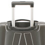 Мала пластикова валіза Swissbrand Anvers на 39 л вагою 2,5 кг Сірий