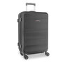 Средний чемодан Swissbrand Anvers на 67 л весом 3,3 кг из пластика Серый