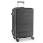 Большой чемодан Swissbrand Anvers на 100 л весом 4,1 кг из пластика Серый
