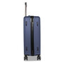 Средний чемодан Swissbrand Riga 2.0 на 72 л весом 3,4 кг из пластика Синий