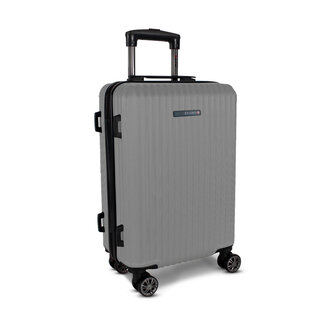Мала валіза під ручну поклажу Swissbrand Riga 2.0 на 31 л із пластику Сірий