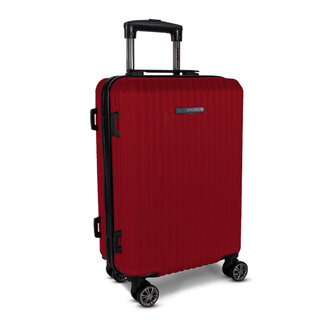 Средний чемодан Swissbrand Riga 2.0 на 72 л весом 3,4 кг из пластика Красный