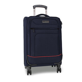 Малый чемодан под ручную кладь Swissbrand Alford на 43/47 л весом 2,7 кг и отделом под ноутбук Темно-Синий