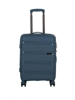 Большой чемодан из поликарбоната на 91 л весом 4,5 кг Синий